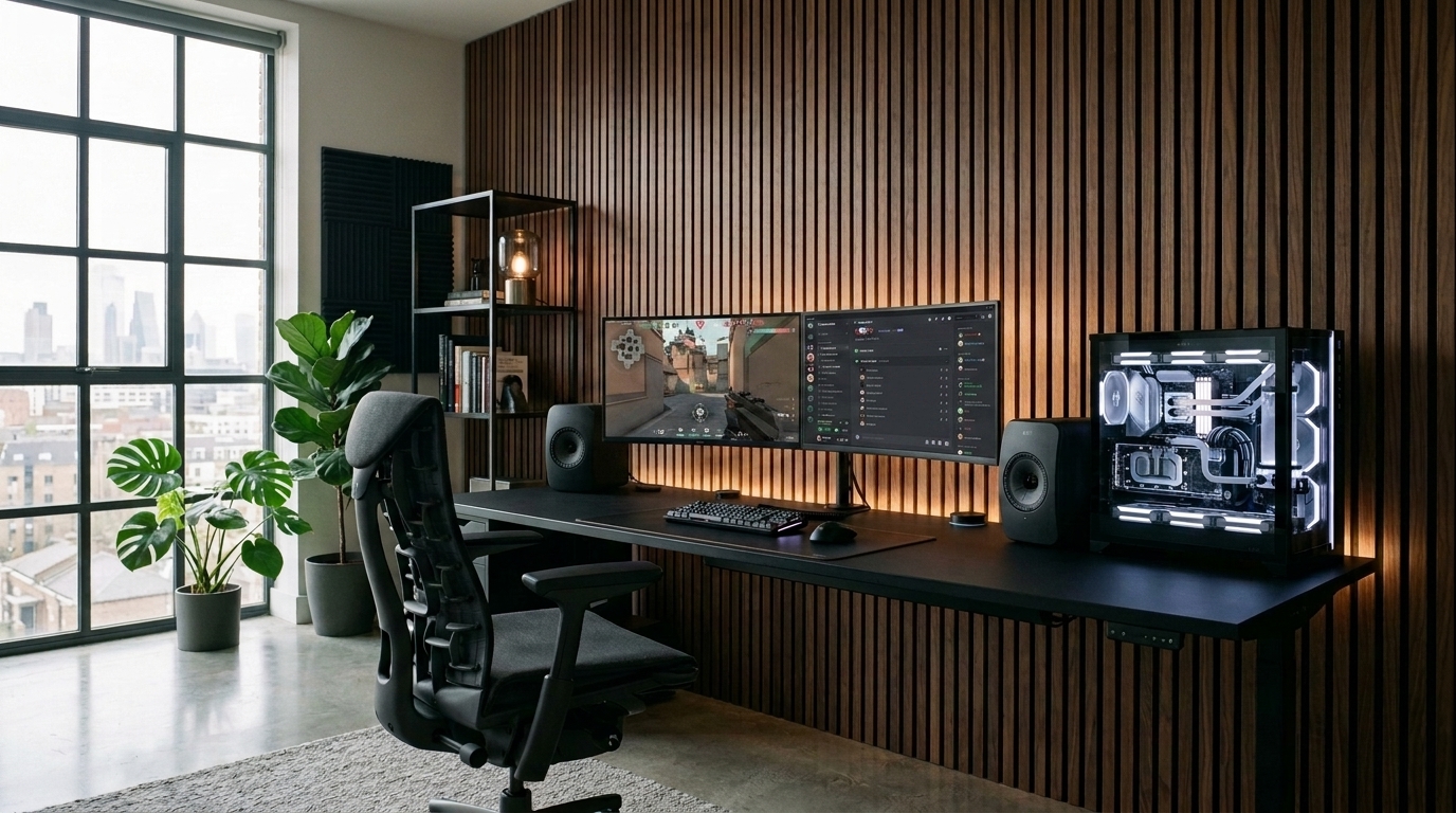 Koyu Ceviz Akustik Setup Uygulaması