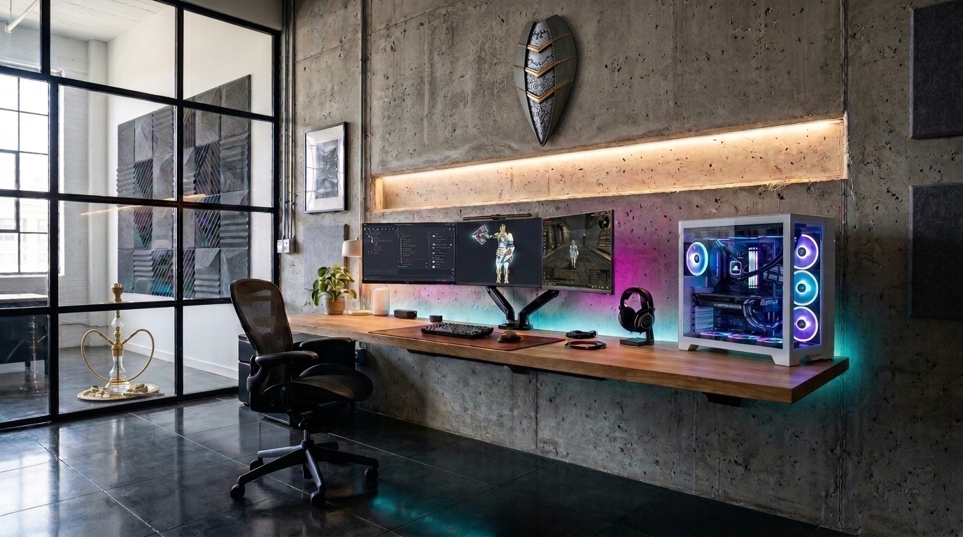 Loft Brüt Beton Studio Uygulaması