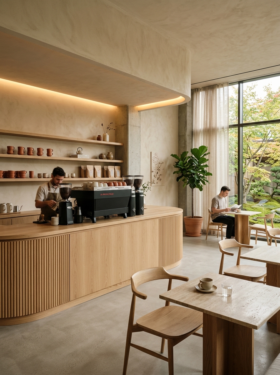 Japandi Organik Cafe